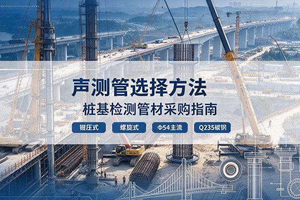 巴青声测管选型标准