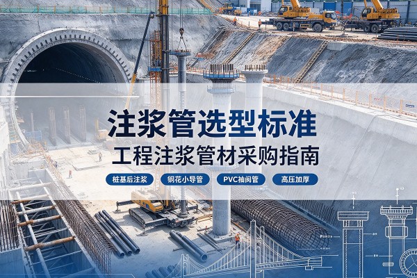 巴青注浆管选型标准