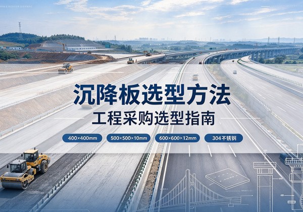 巴青沉降板选择方法