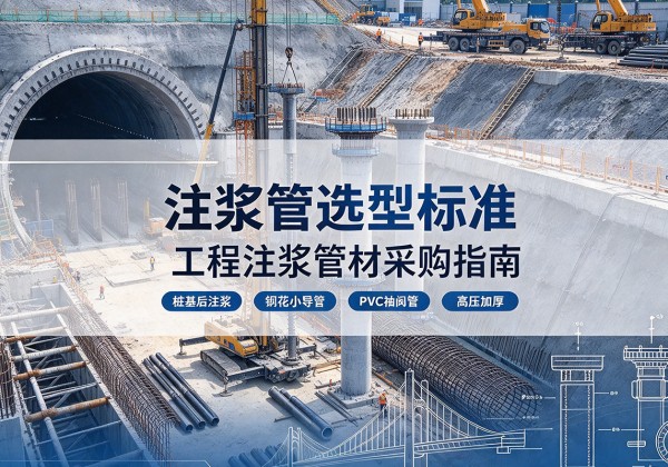 巴青注浆管选型标准